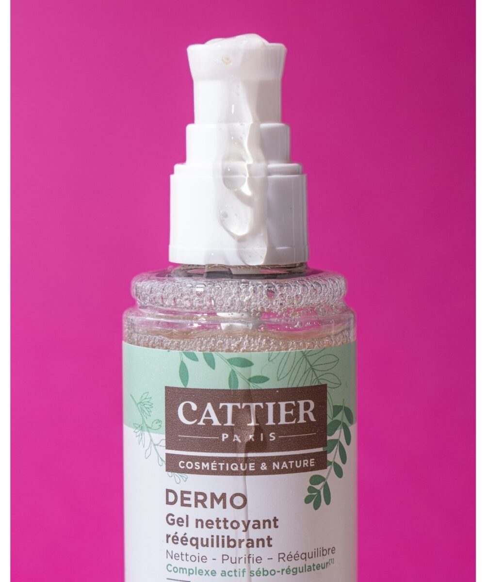 cattier gel nettoyant rééquilibrant