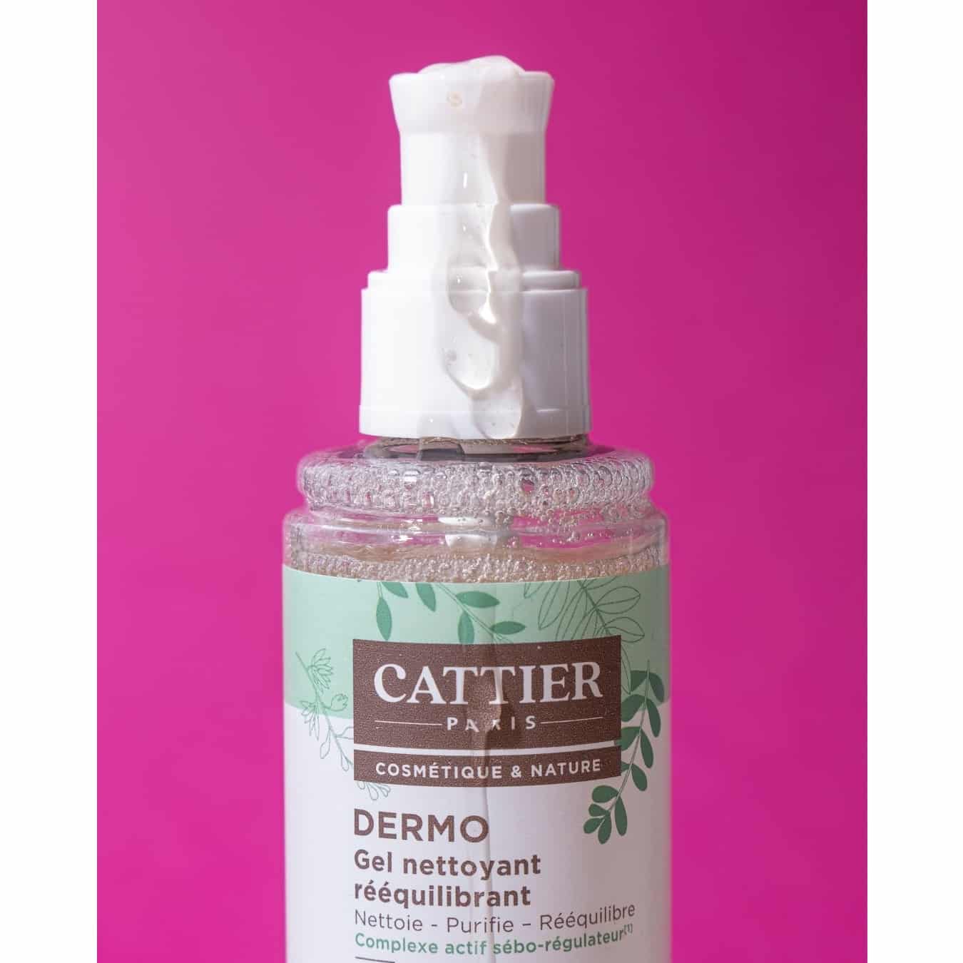 cattier gel nettoyant rééquilibrant