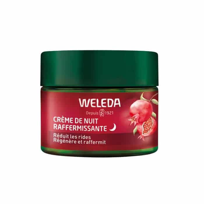weleda crème nuit raffermisante grenade