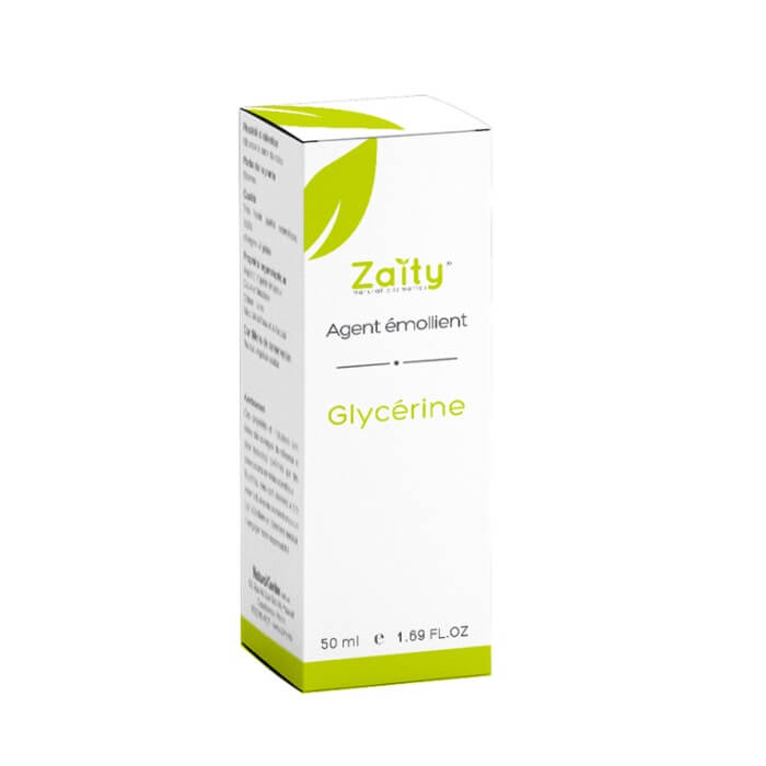 Glycérine Agent émollient.