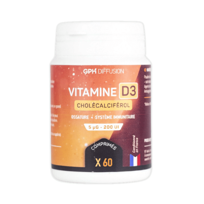 gph diffusion vitamine D3 cholécalciférol os
