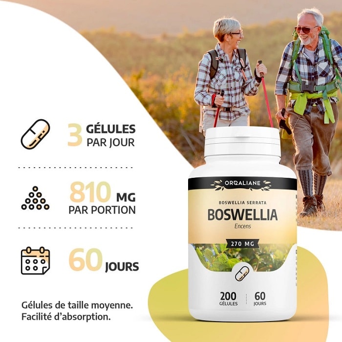 Boswellia encens extrait - gélules à 270 mg – Image 3