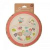 Assiette en bambou avec compartiments jungle vibes 18 M +