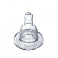 Lot 2 tétines col étroit liquide épais débit 3 - 6 M+ Dodie