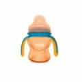 Tasse gobelet d'apprentissage bébé avec poignée 6 M et + Orange