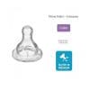 Lot 2 tétines classiques silicone 0-6m