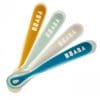 Lot de 4 cuillères 1 er repas silicone 4m+ Beaba