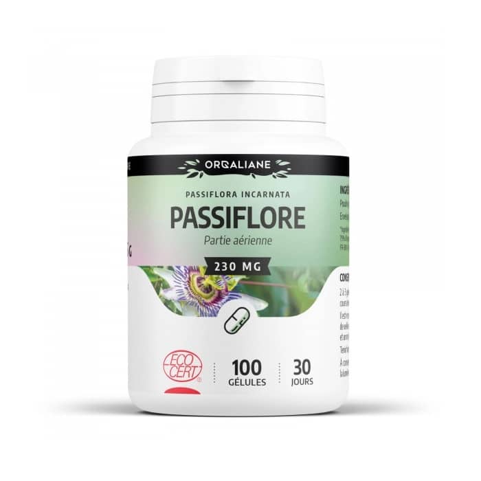 orgaliane passiflore 100 gélules