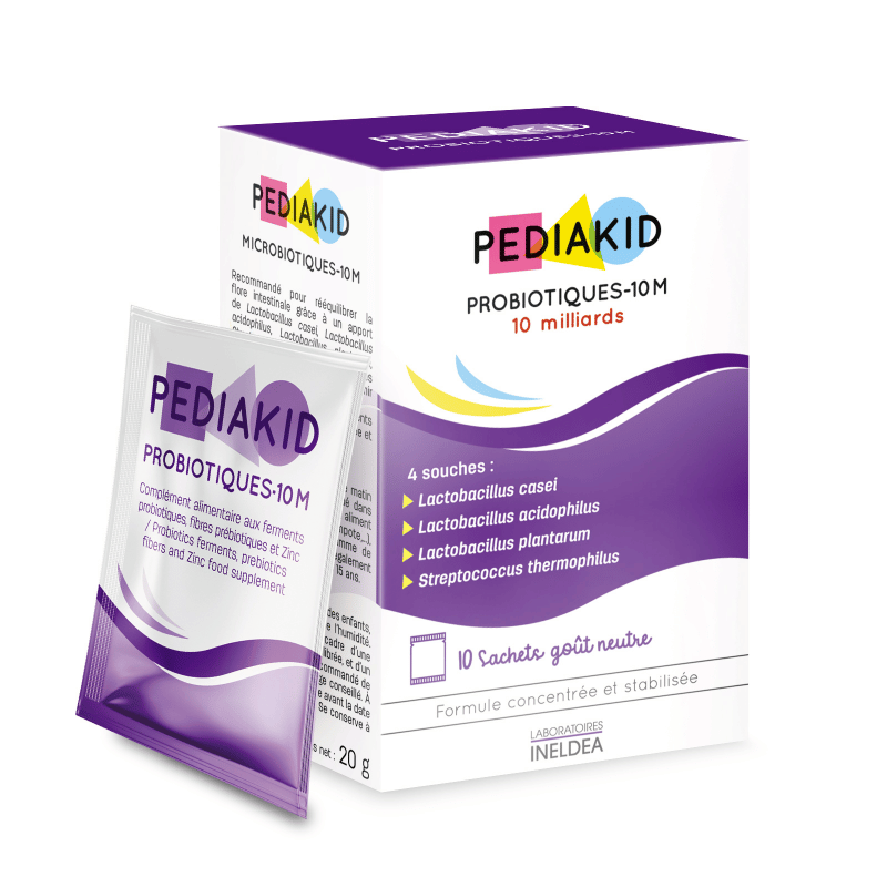 PEDIAKID PROBIOTIQUES - 10M 10 sachets de poudre à diluer