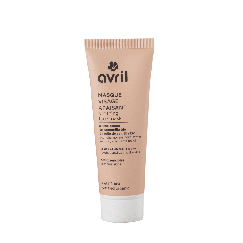 Masque visage apaisant 50 ml – Certifié bio