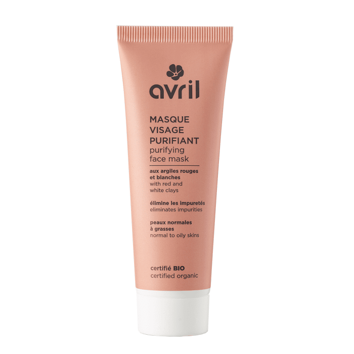 Masque visage purifiant 50ml - Certifié bio avril