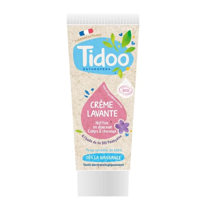 tidoo crème lavante bio