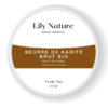 Lily nature beurre de karité brut bio