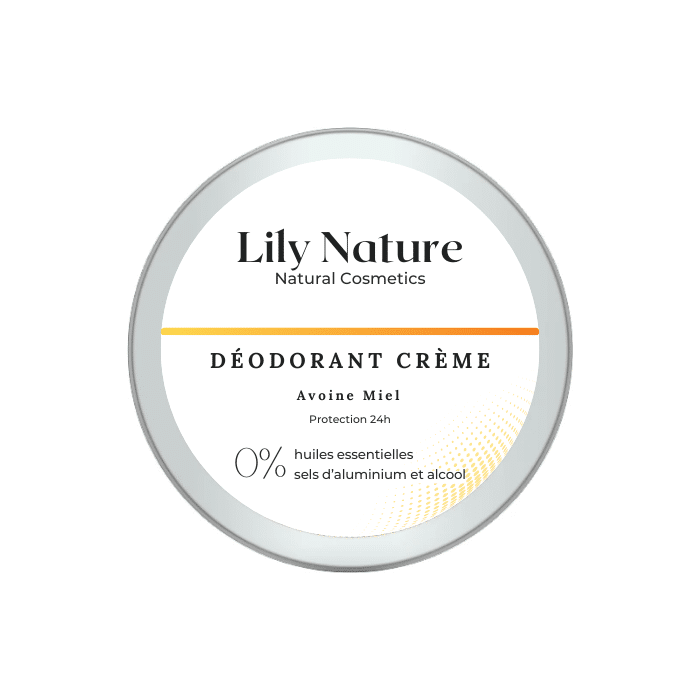 Lily Nature maroc déodorant crème Avoine miel
