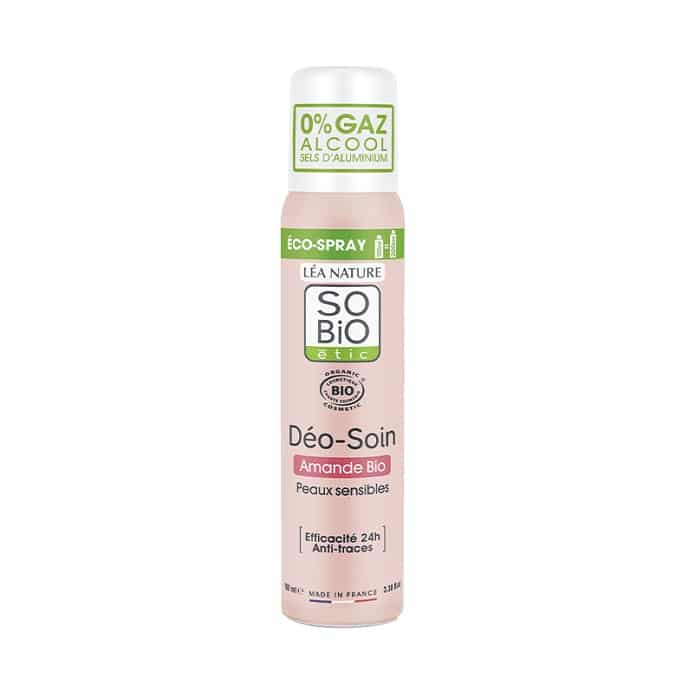 so bio etic deo soin spray amande bio peau sensible