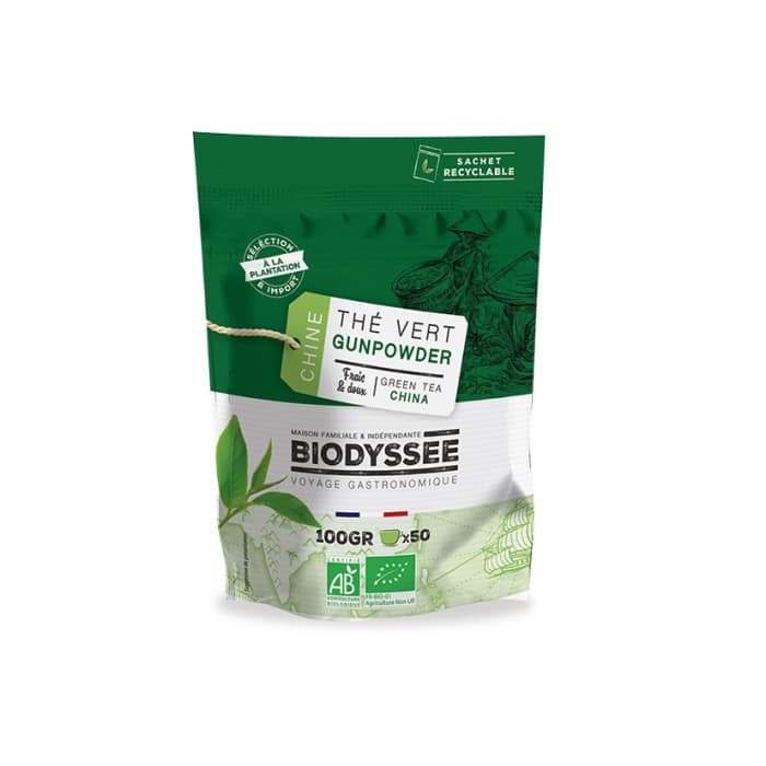 biodysee thé vert gunpowder