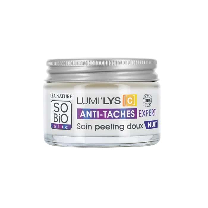 so bio etic soin peeling doux nuit anti taches