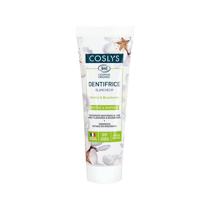coslys dentifrice-blancheur-menthe-100gr
