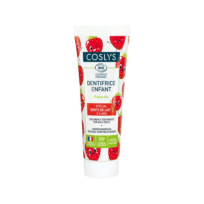 coslys dentifrice-enfant-fraise-50ml